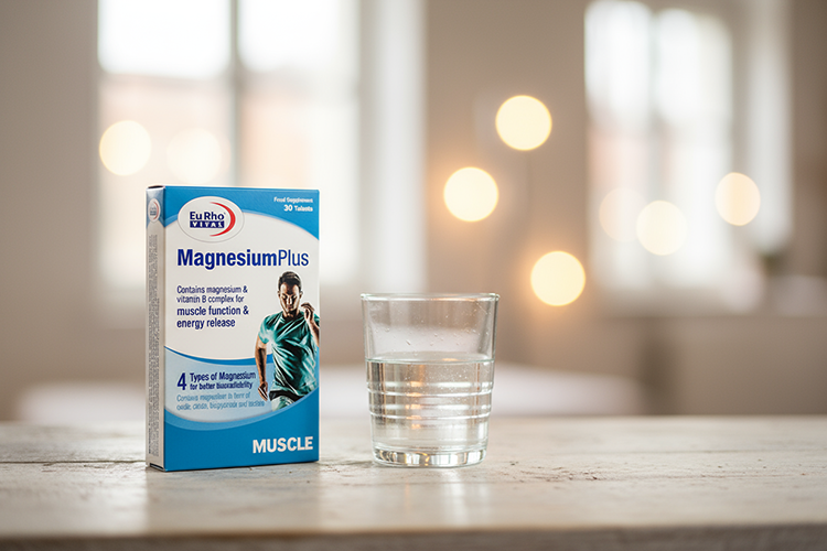 منیزیم پلاس برای آقایان موثر در رفع گرفتگی عضلانی